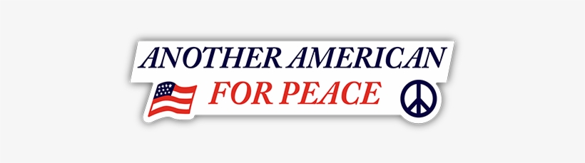 Another American For Peace Small - Flag, transparent png