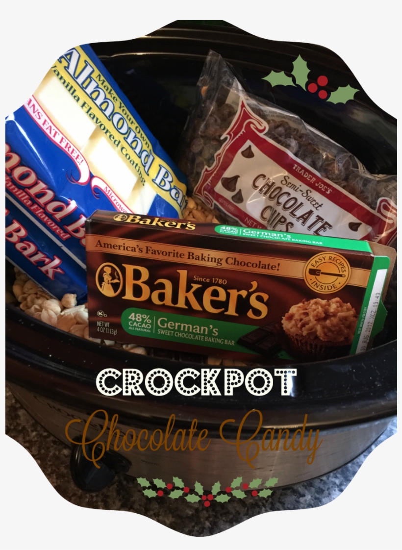 Crockpot Chocolate Candy - Bakers Bakers Semisweet Baking Chocolate Bar 4 Ouncepack, transparent png