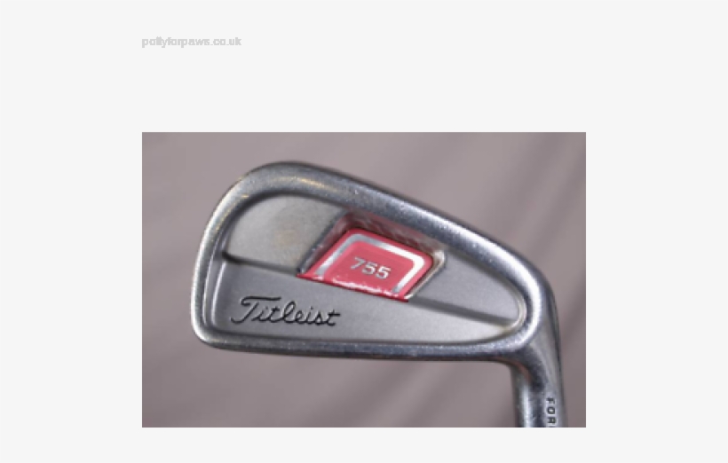Distress Price Titleist 755 Forged Individual Iron - Putter, transparent png