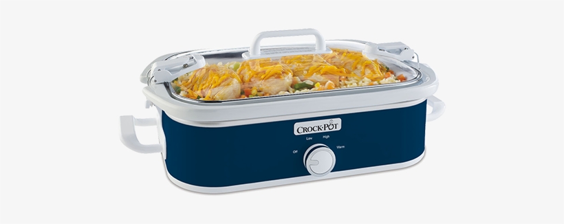 Crock Pot - Crock-pot Sccpccm350-bl Casserole Crock Slow Cooker, transparent png