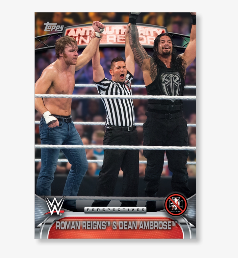 2016 Topps Wwe Roman Reigns - Amateur Boxing, transparent png