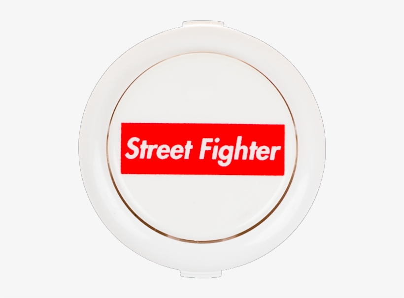 Street Fighter Groove Box Logo Pushbutton - Circle, transparent png