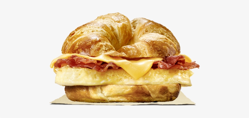 Our Grab And Go Bacon, Egg & Cheese Croissan'wich® - Best Burger King Coupon, transparent png