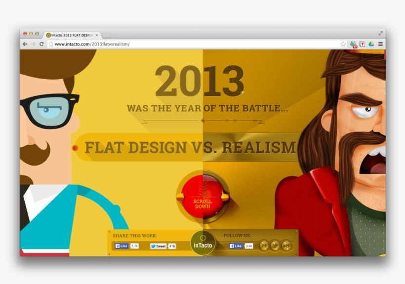 Flat Design Vs Realism, transparent png