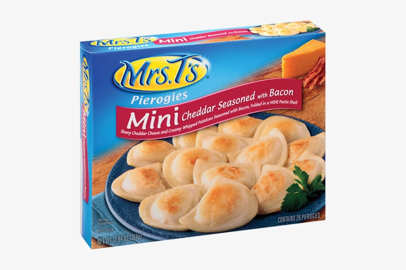 Mini Cheddar Seasoned With Bacon - Mini Pierogies, transparent png