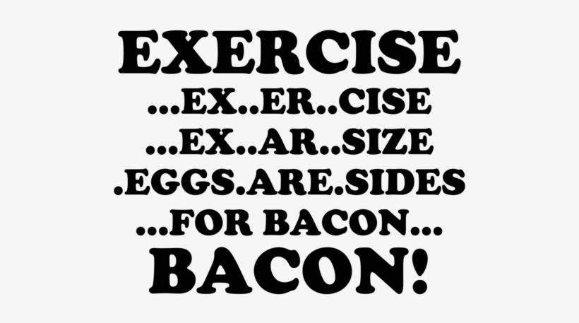 Exercise Eggs Bacon, transparent png