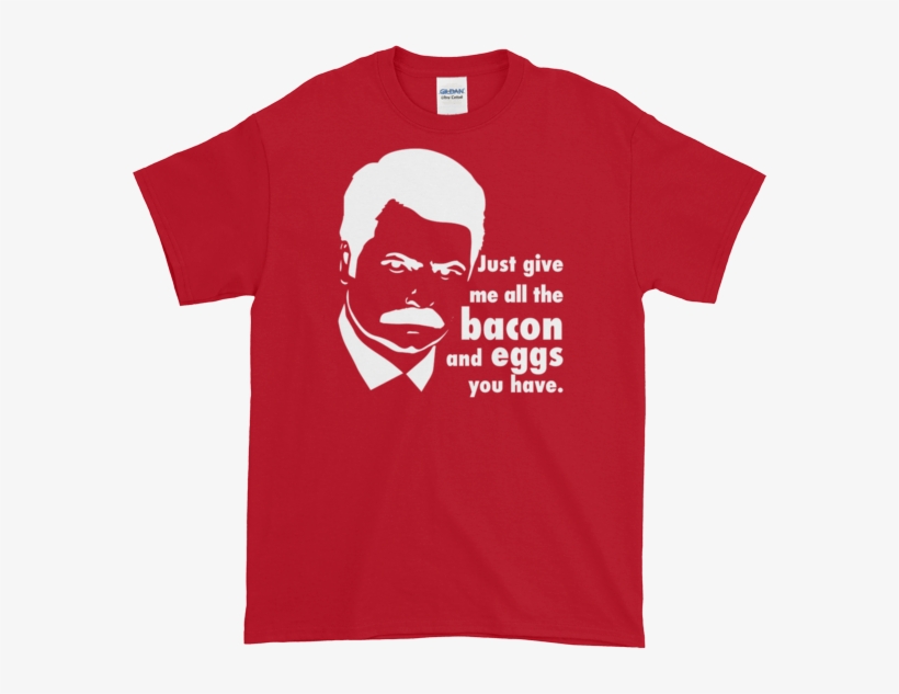 Give Me All The Bacon And Eggs You Have Short Sleeve - Marcus Lemonis Heart T Shirt, transparent png