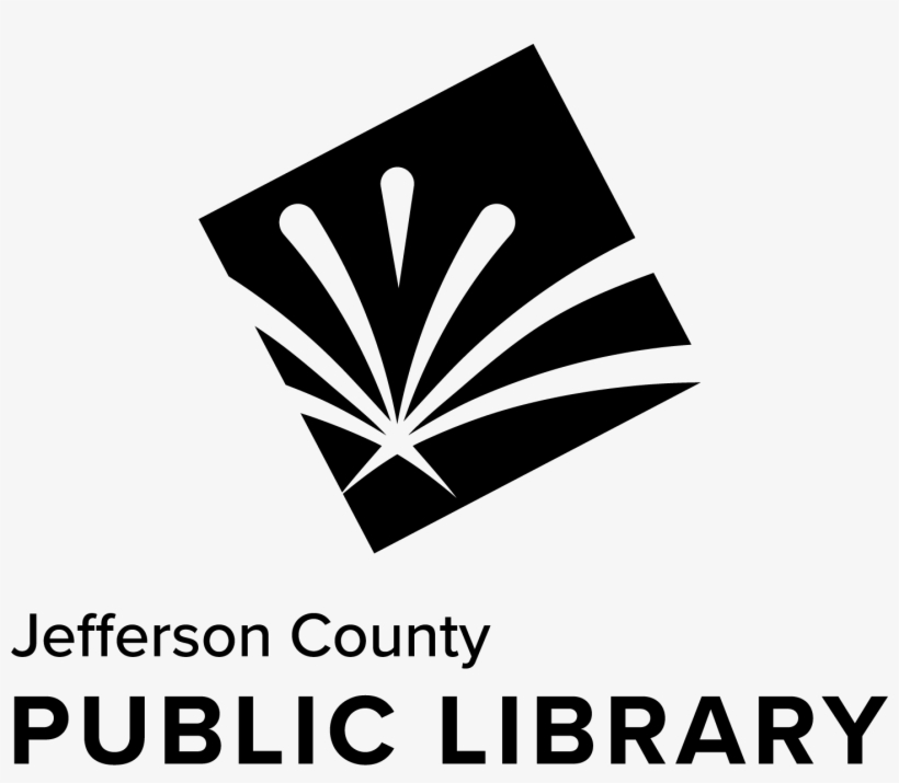 Vertical, Black - Png - Jefferson County Library Logo, transparent png