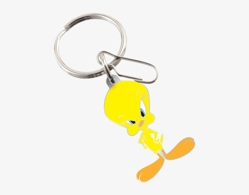 Tweety Enamel Key Chain - Warner Bros. Tweety Enamel Key Chain, transparent png