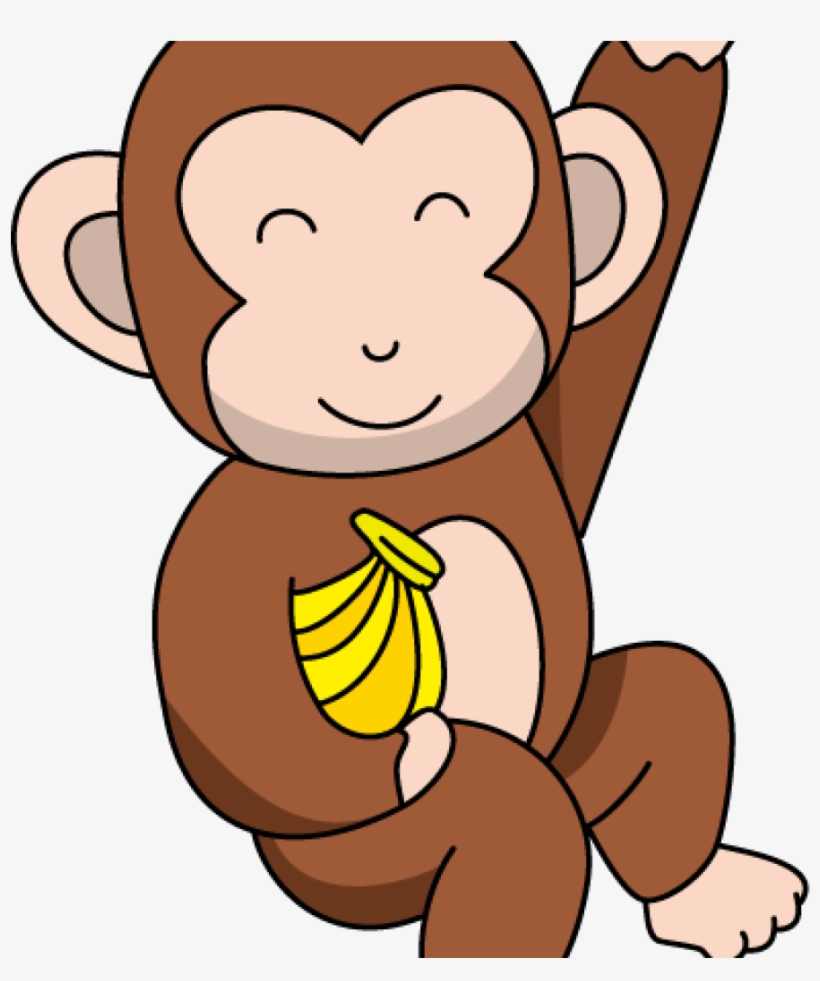 Cute Monkey Clipart Funny Monkey Clipart At Getdrawings - Monkey Clipart, transparent png
