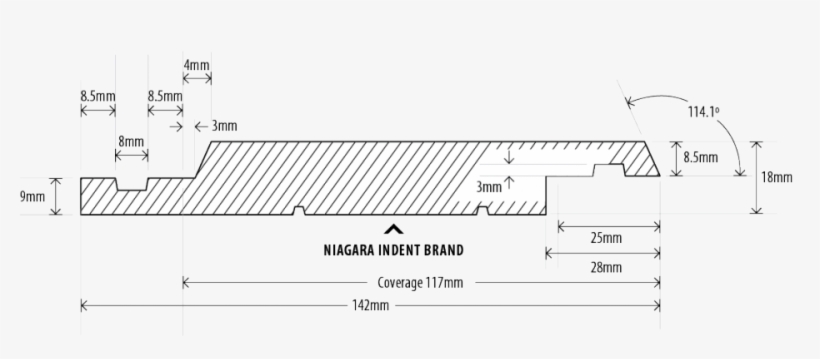 Envira Rusticated Weatherboard - Clapboard, transparent png