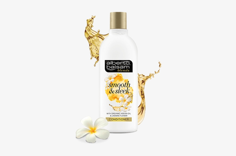 Conditioner With Organic Argan Oil & Jasmine Flower - Alberto Balsam Blends Damage Repair Shampoo, transparent png