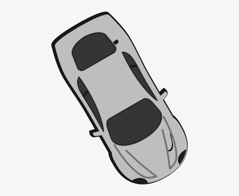 How To Set Use Gray Car - Drawn Car Top View Png, transparent png