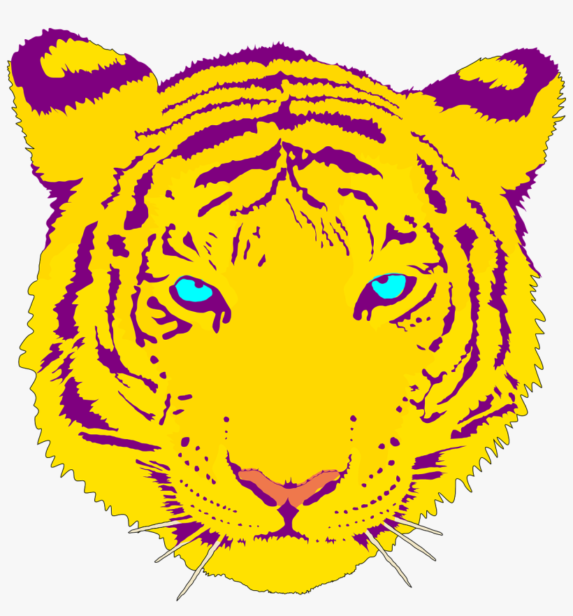Blue Eyed Tiger - Freepik Tiger Vector Art, transparent png
