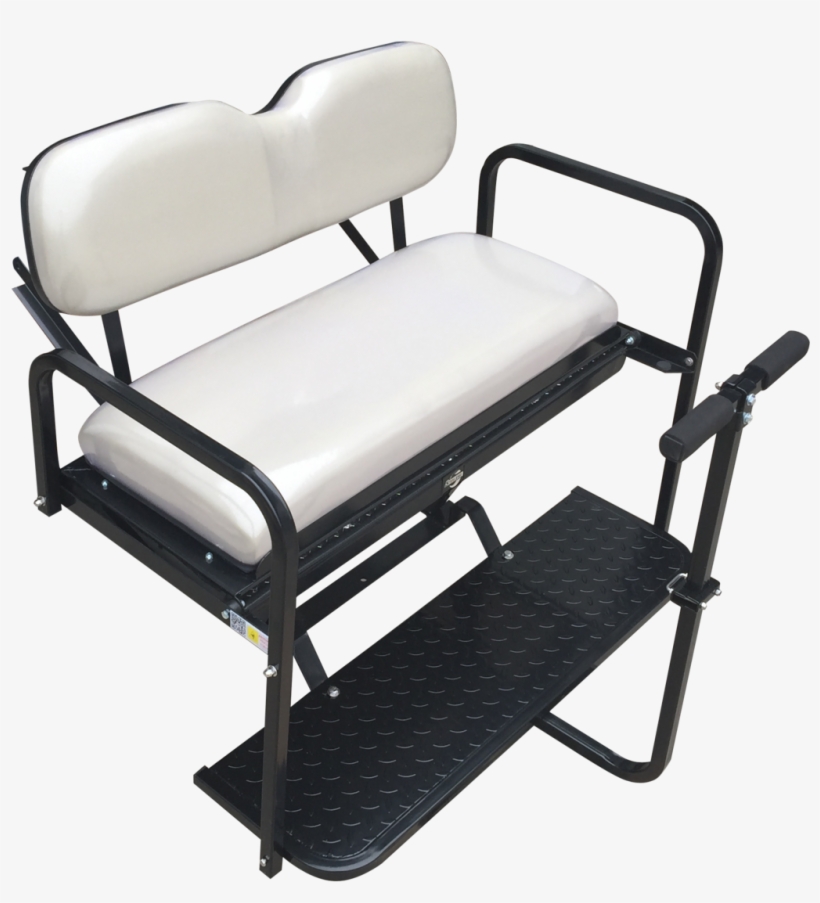 Ezgo Rxv Golf Cart Rear Flip Seat Kit W/ Diamond Plate - Golf Cart, transparent png
