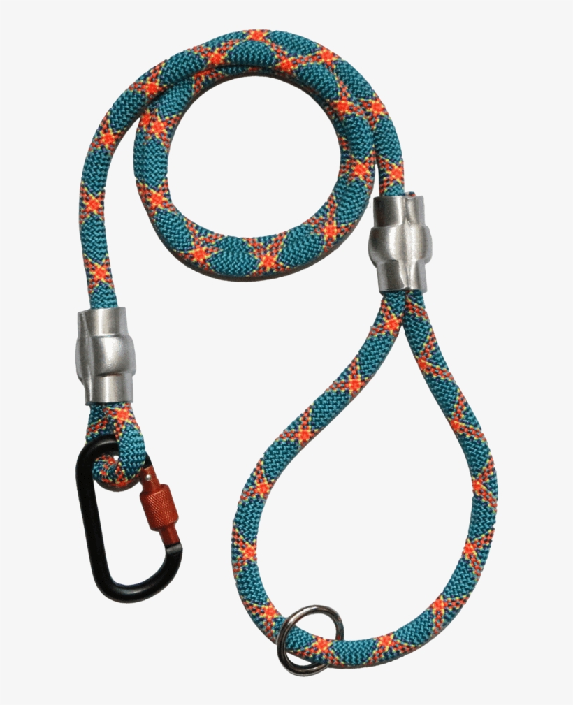Turquoise & Orange Dog Leash, Professional Climbing Skipping Rope