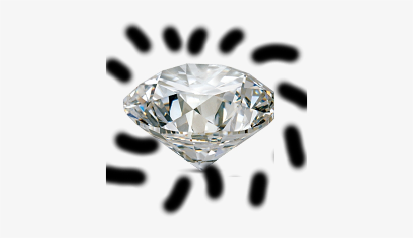 Diamond Plate Mod - 2 Carat Cubic Zirconia Engagement Ring In 14k White, transparent png
