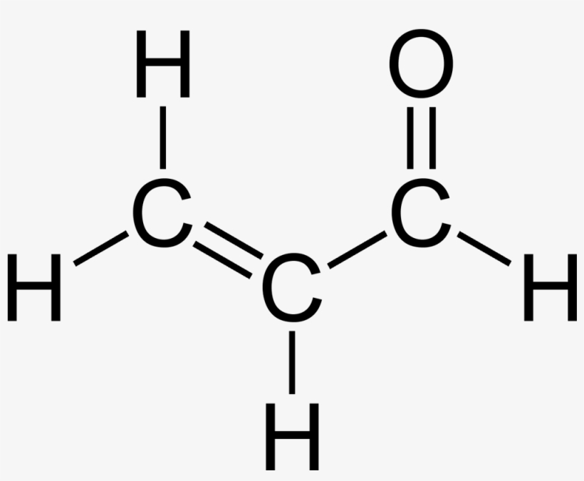 File - Acrolein-2d - 1 Propen 1 Ol, transparent png
