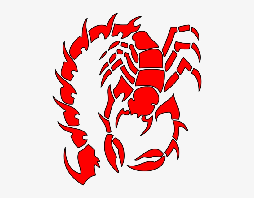Png Image Information - Red Scorpion Tribal, transparent png