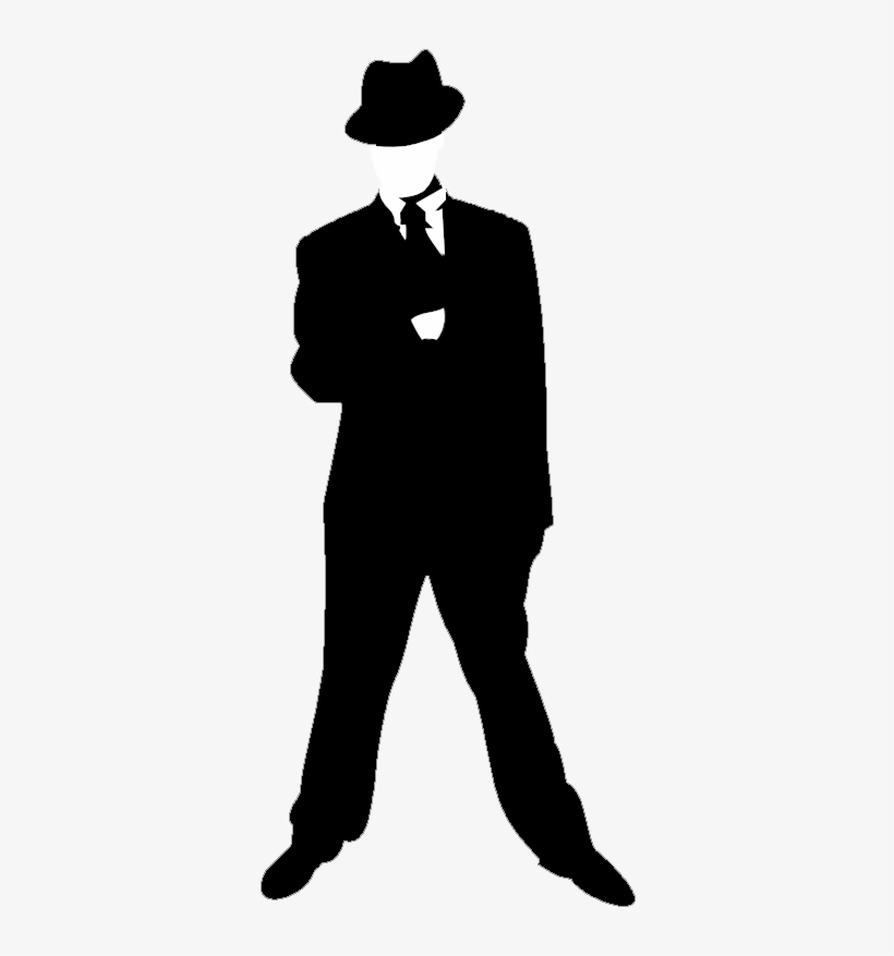 Gangster Mafia Cliparts - Mobster Clip Art - 360x803 PNG Download - PNGkit