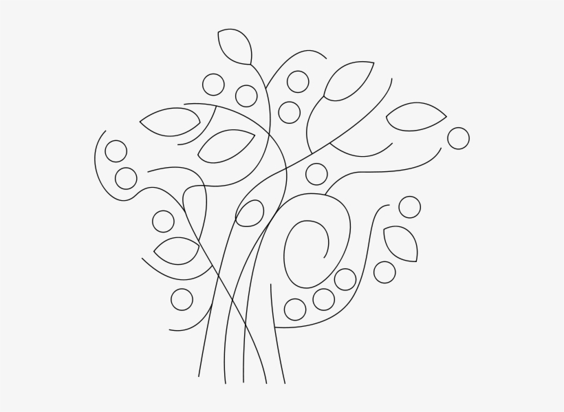 Viney Reeds Clipart Png - Line Art, transparent png