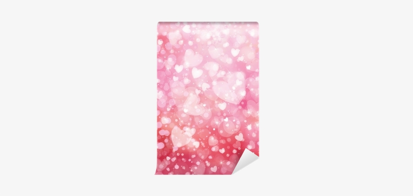 Vector Glitter Pink Background With Hearts - Light Switch, transparent png