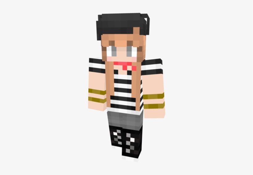 Ldvyugpng - Cute France Girl Skin In Minecraft, transparent png