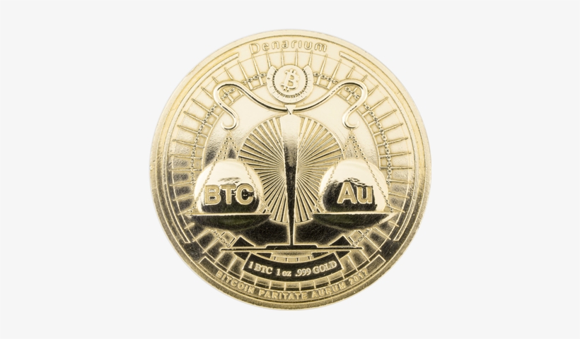 Buy Denarium Physical Bitcoin Nz - Bitcoin Coin, transparent png