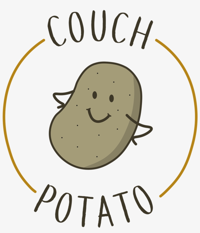 Bold Playful Cafe Logo Design For Couch Potato Collective