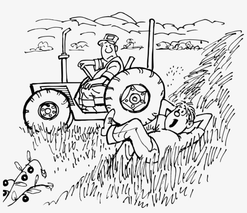 Laziness Drawing Computer Icons Couch Potato Fatigue Farmer