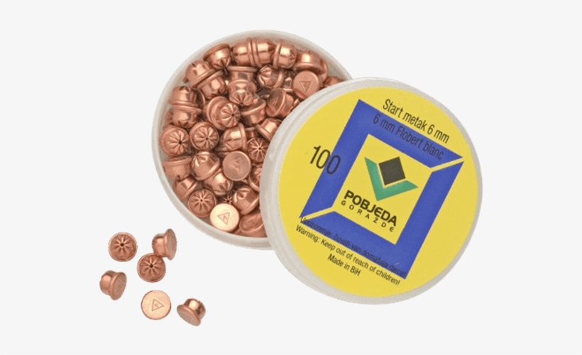 22 Caliber / 6mm Blank Ammunition Pack - .22 Caliber Crimp Or 6mm Blanks, transparent png