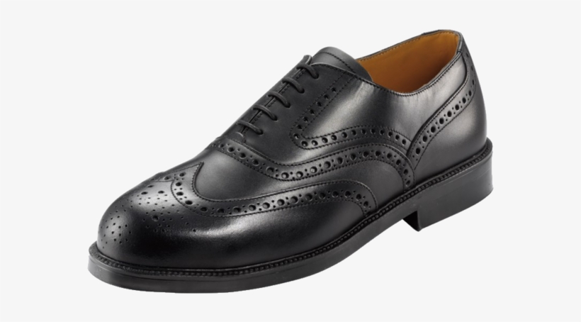 More Safety Shoes - Psf Executive Black Lotus Brogue Safety Shoes, transparent png