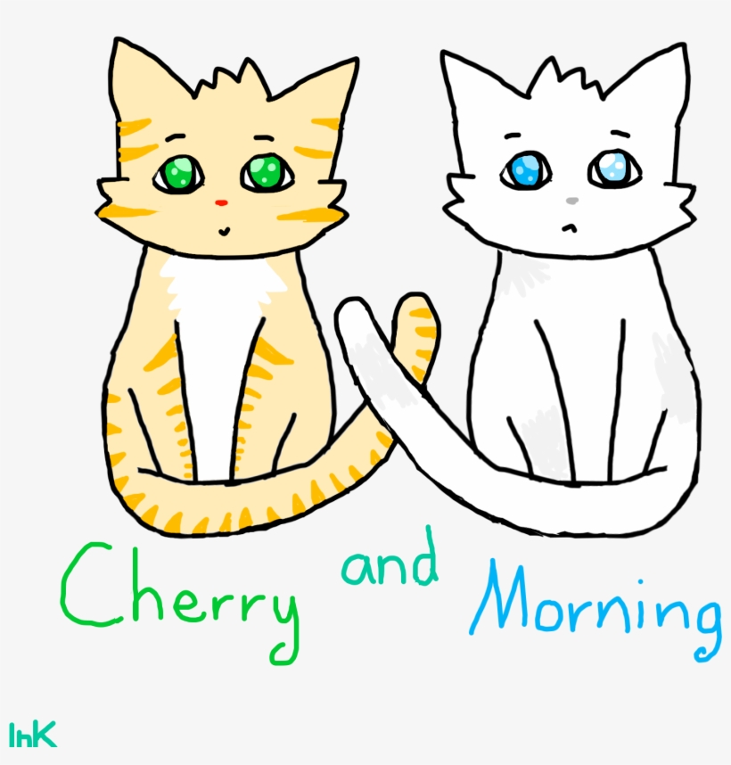 Cherry Morning - Cat Yawns, transparent png