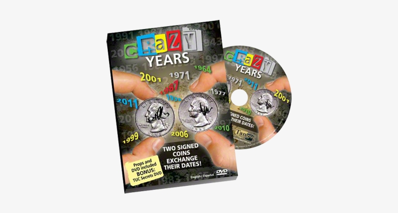 Crazy Years By Tango - Crazy Years Includes Two T U C Specially Combined Quarters, transparent png