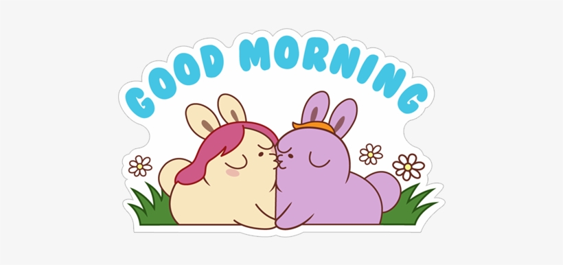 Good Morning Bunny - Morning, transparent png