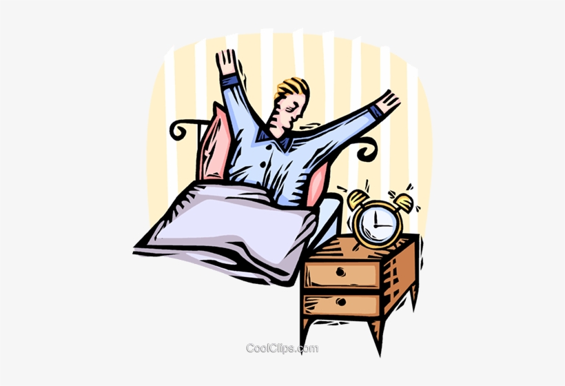 Man Waking Up In The Morning - Waking Up Clipart Png, transparent png