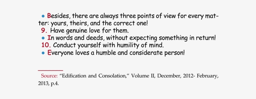 Ten Commandments For Living In Harmony With Others - Birdlife International, transparent png