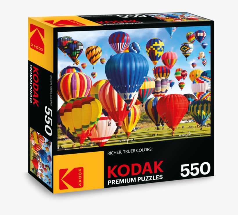 Kodak 550pc Puzzle Up Up And Away Hot Air Balloon Festival - Balloons Galore 1000 Piece Puzzle Up And Away By Lpf, transparent png