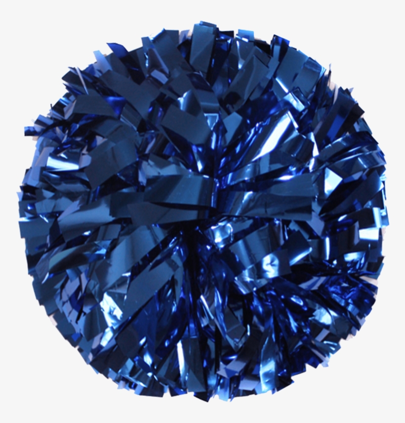 Metallic Royal Blue Pom - Pom-pom, transparent png