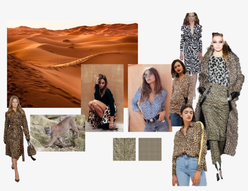One Of The Biggest Expected Trends For Aw18 Is 'animal - Poster Marokkanische Sanddünen, Fotodruck Big Box Art, transparent png
