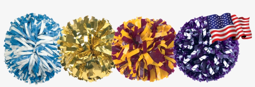 Getz Pom Pons Are Sold With The Traditional Wooden - Adult Metallic Color Cheerleading Pom Poms, transparent png