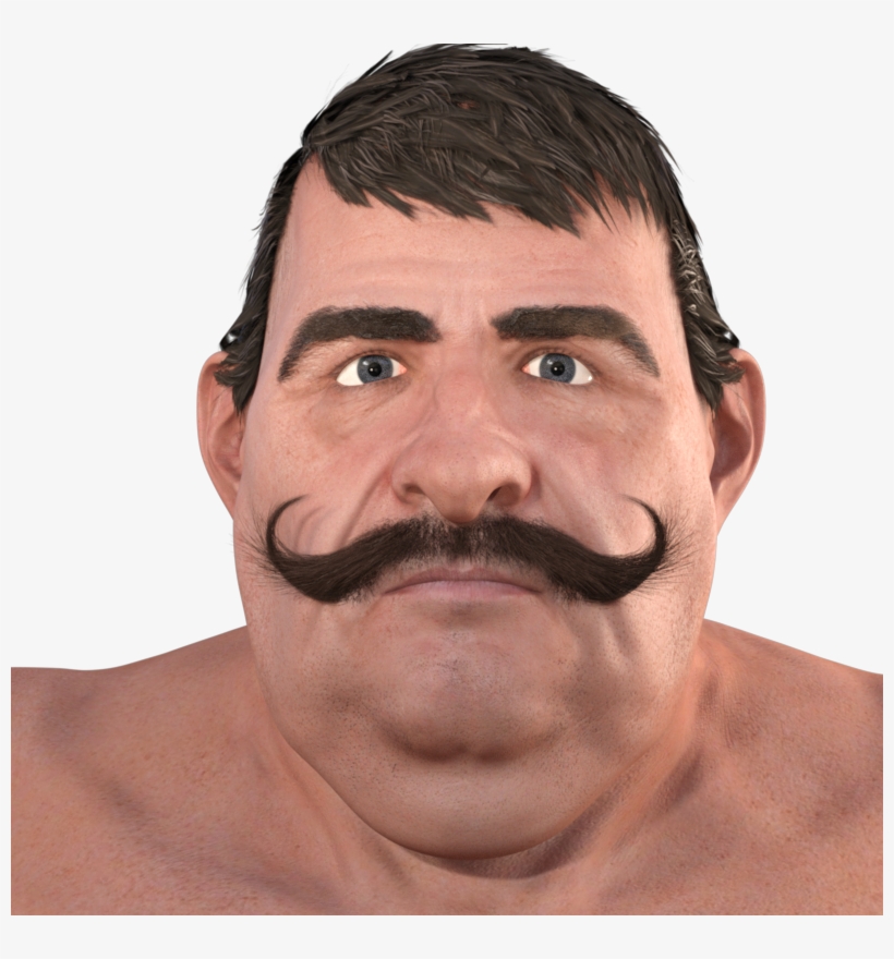 Anyhoo, Here's George, With Big Brows And Two Sets - Barechested, transparent png