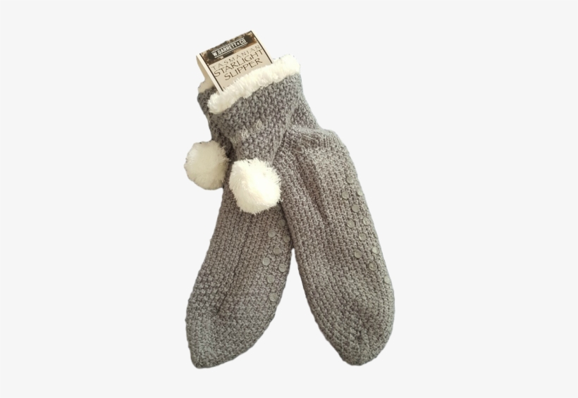 House Or Slipper Socks Fleecy Lined - Sock, transparent png