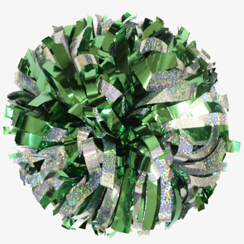 Home Poms Metallic Poms Metallic Holographic Silver - Hot Pink And Silver Pom Poms, transparent png