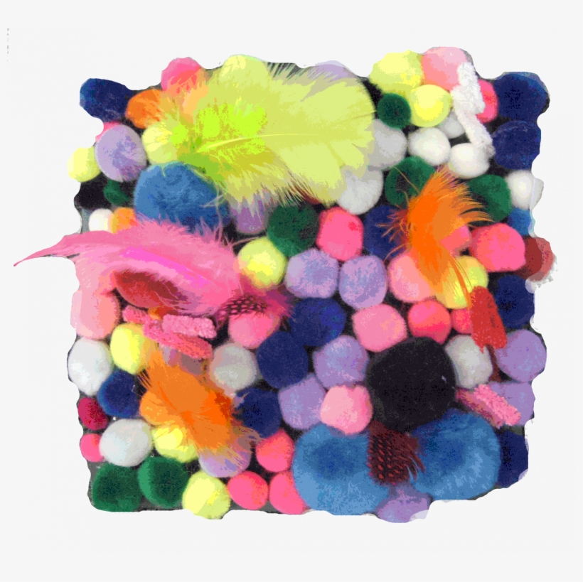 Pom Poms * Pom Poms * Poms And Feathers - Stuffed Toy, transparent png