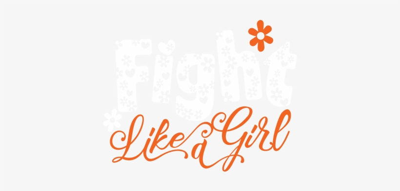 Fight Like A Girl T-shirt - Girl T Shirt Designs Png, transparent png
