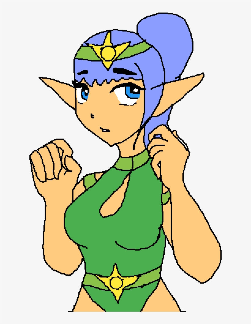 Elf Princess - Cartoon, transparent png