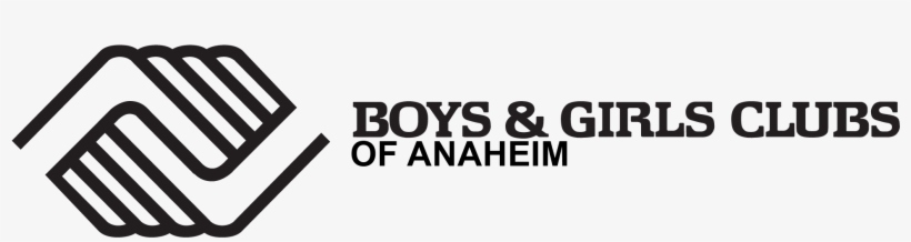 Vertical White Boys & Girls Clubs Of Anaheim Logo High - Boys And Girls Club Great Lakes Bay Region, transparent png