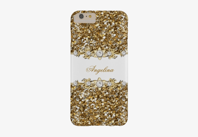 Iphone 6 Plus Gold Case For Girls, transparent png