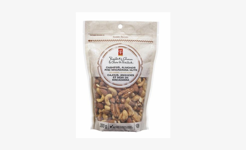 A Resealable Bag Of Pc Cashews, Almonds And Macadamia - Cranberry Bean, transparent png